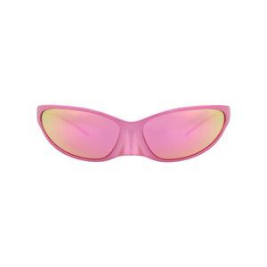 Balenciaga Shield-Frame Alluminium Sunglasses Pink Unisex-Adult